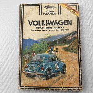 Volkswagen Service Repair Handbook: Beetle, Super Beetle, Karmann Ghia 1961-1977